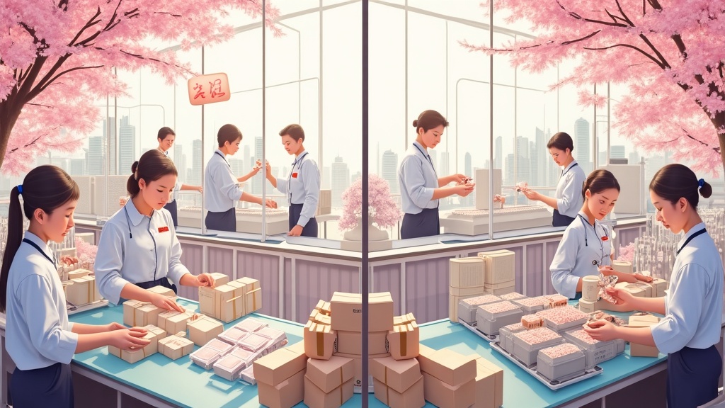 gia công mỹ phẩm trắng da Nhật Bản