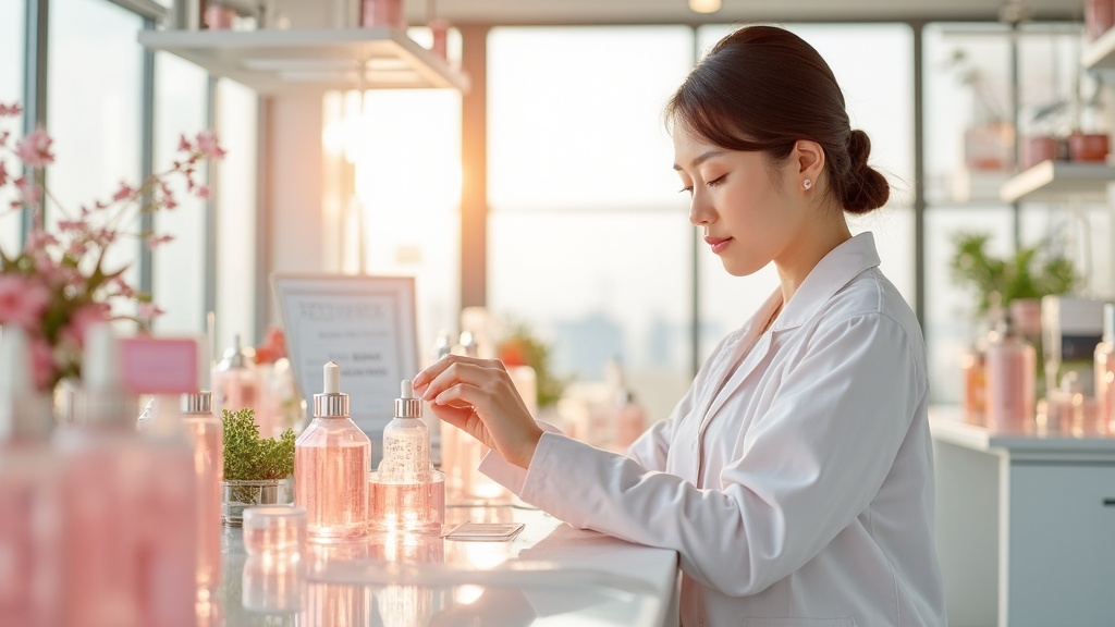 Gia công mỹ phẩm trắng da tại Nhật Bản